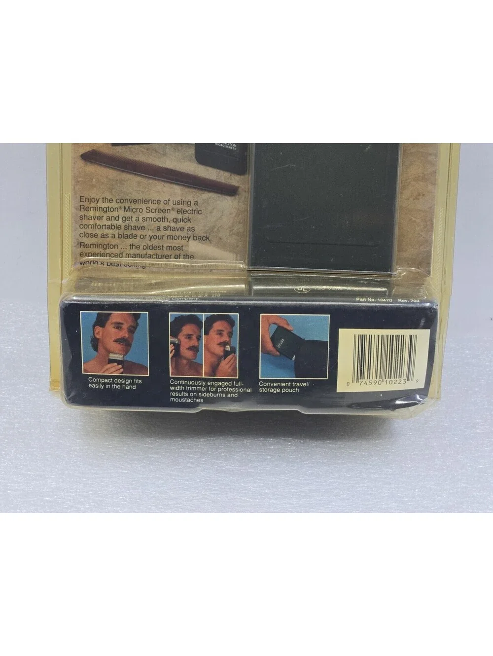 Vintage Remington Micro Screen Cord Shaver XLR-810BP Made In USA NOS